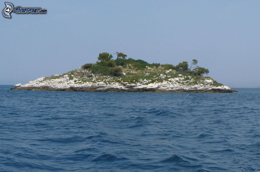 île, mer, Croatie