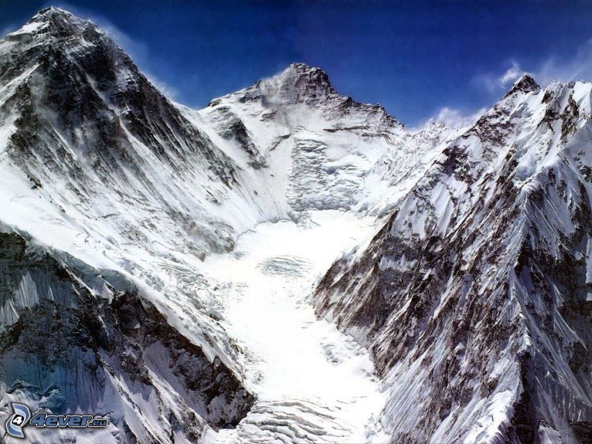 Everest, montagnes enneigées