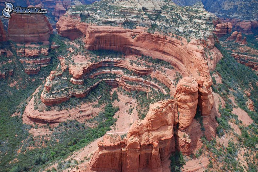 Sedona - Arizona, rochers