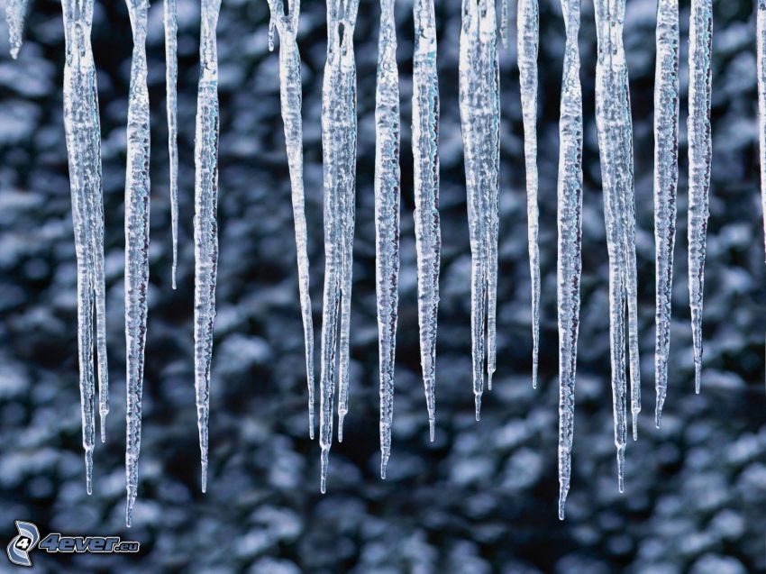 stalactite de glace