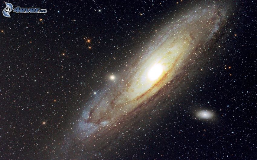 Andromeda, galaxie, étoiles