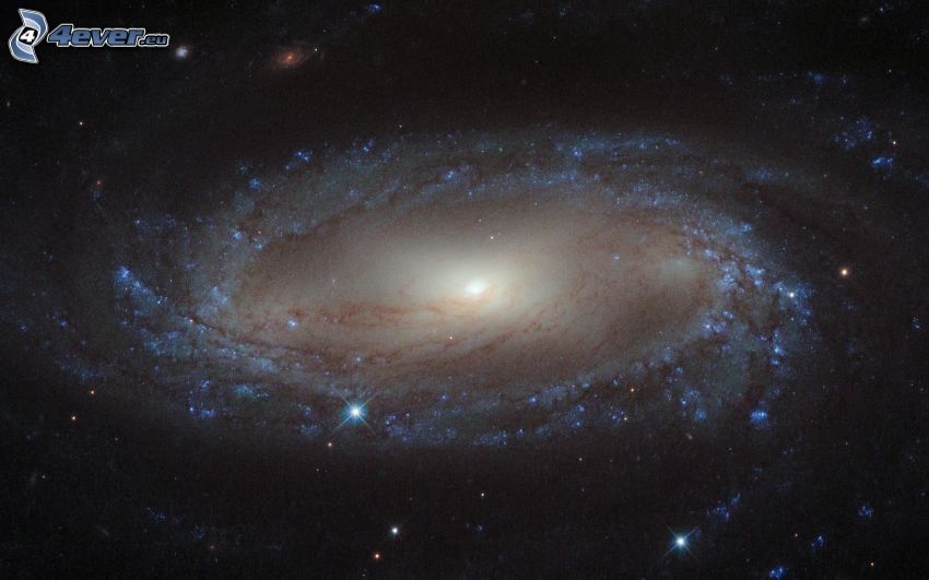 M66, galaxie spirale