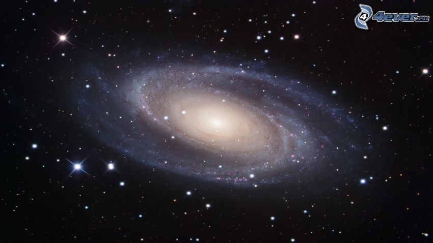 M81, galaxie spirale, Nébuleuse du Crabe