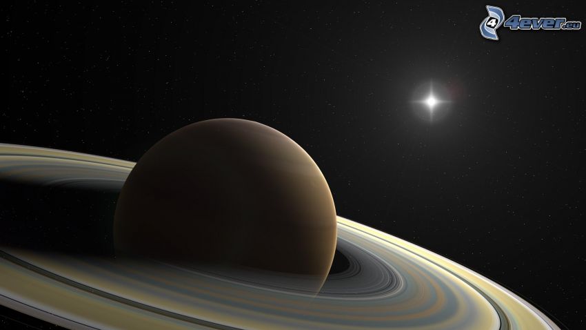 Saturn, soleil