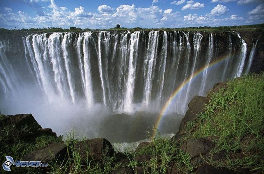 Victoria Falls, arc en ciel