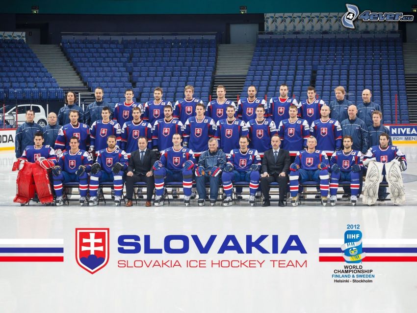 Slovaque équipe de hockey