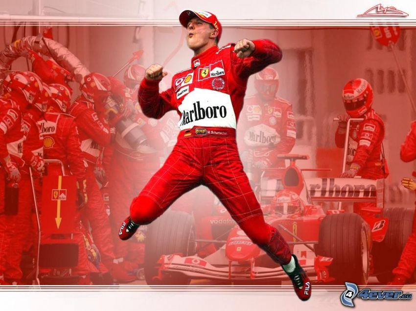 Michael Schumacher, Formule 1, Ferrari, vainqueur