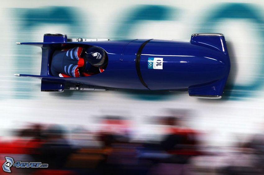 bobsleigh, la vitesse