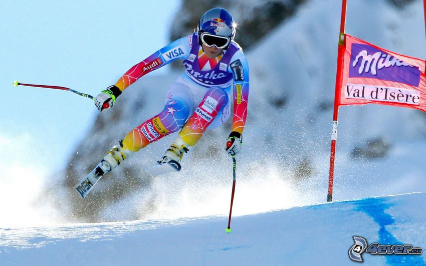 ski extrême, ski saute