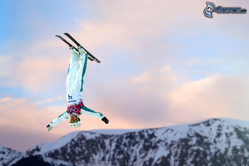ski saute, ski extrême, acrobatie