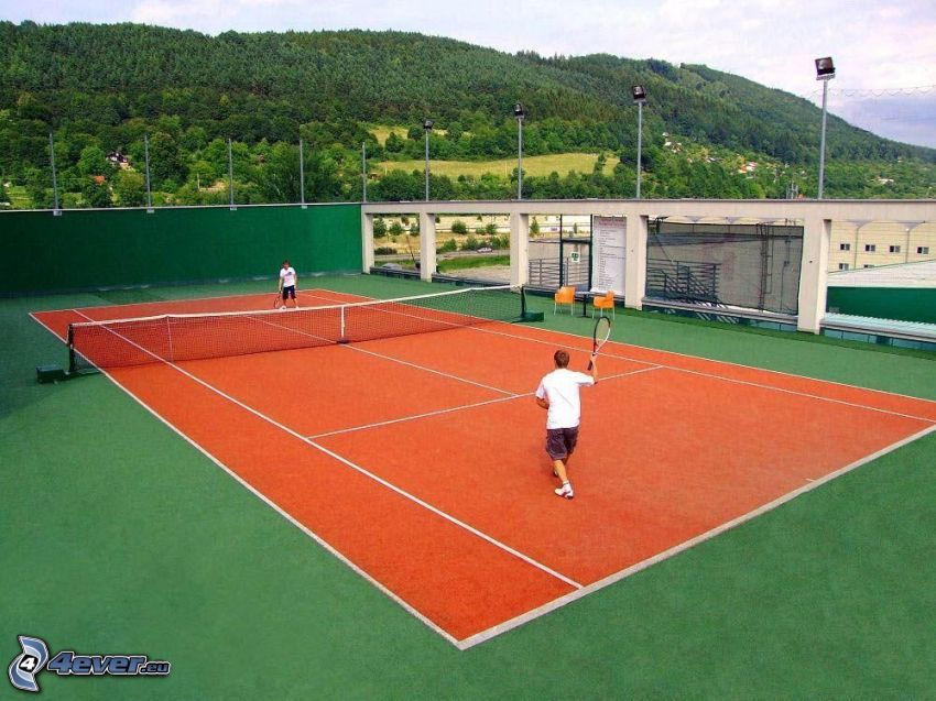 tennis, courts de tennis
