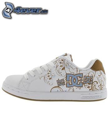 DC Shoes, chaussure de tennis blanche