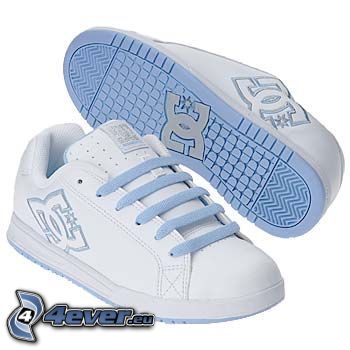 DC Shoes, tennis blanc