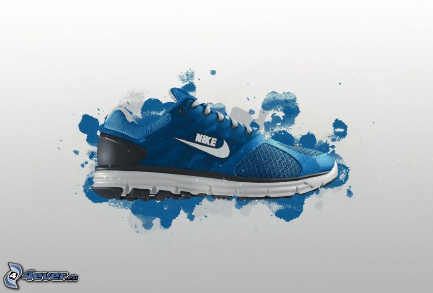 Nike, sneaker, macules