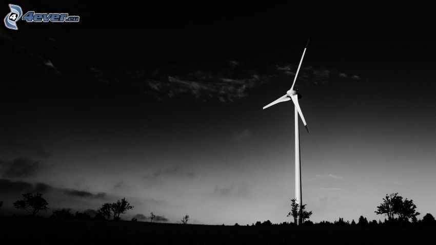 énergie éolienne, obscurité