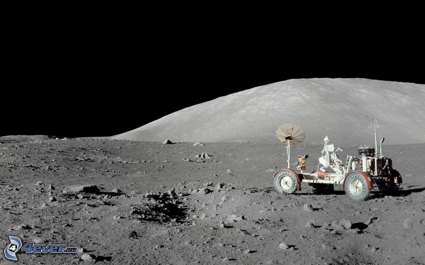Lunar Roving Vehicle LRV, Apollo 17, Lune