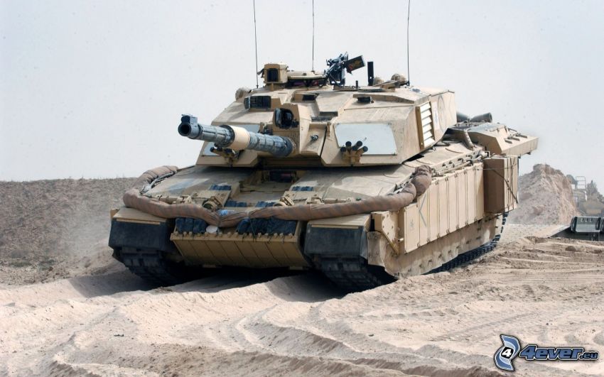 M1 Abrams, char