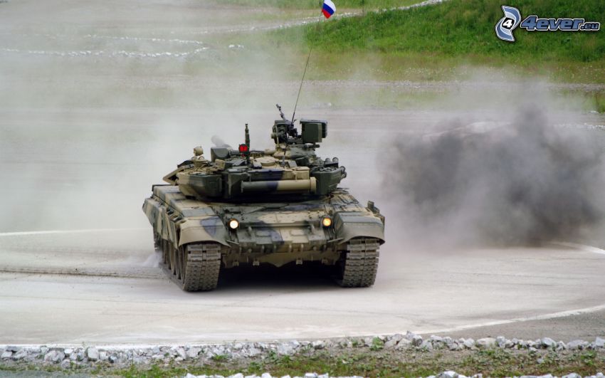T-90, char