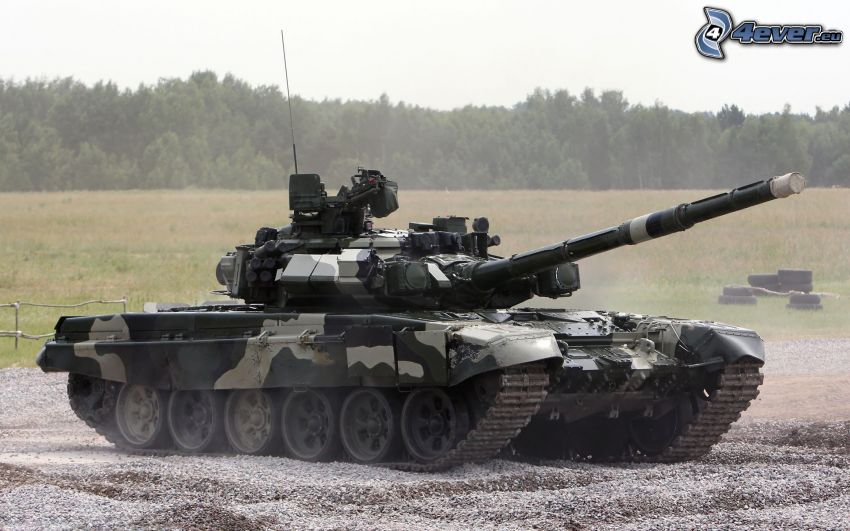 T-90, char
