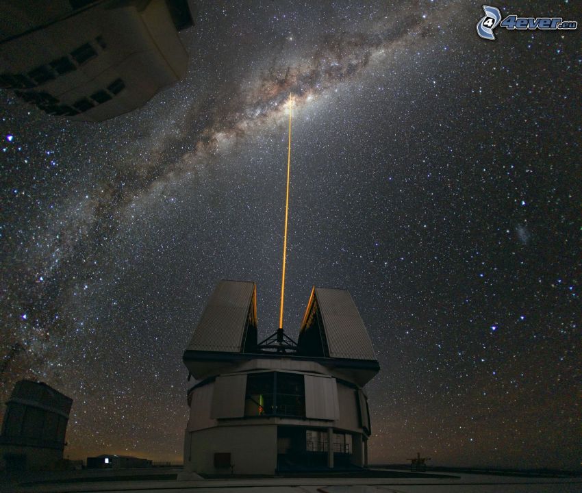 Very Large Telescope, jumelles, univers