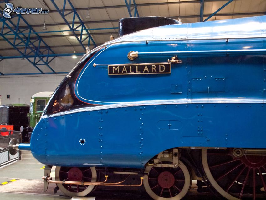 Mallard, locomotive à vapeur, musée
