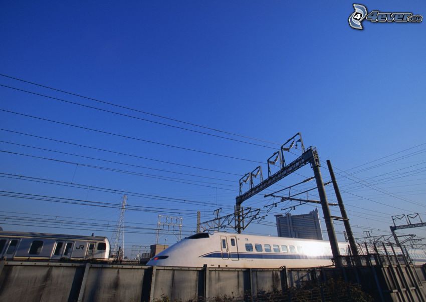 Shinkansen, train à grande vitesse, Japon