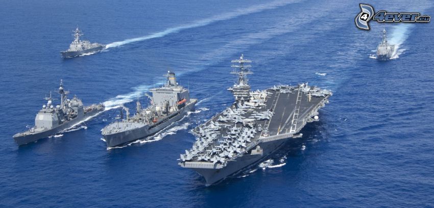 USS Nimitz, porte-avions, navires