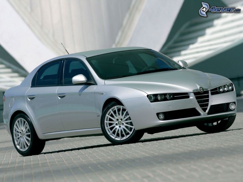 Alfa Romeo 159, pavage