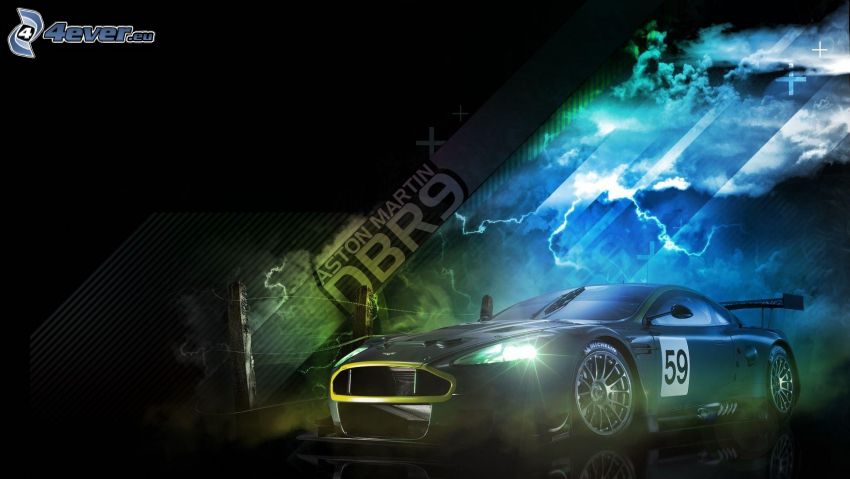 Aston Martin, voiture de course