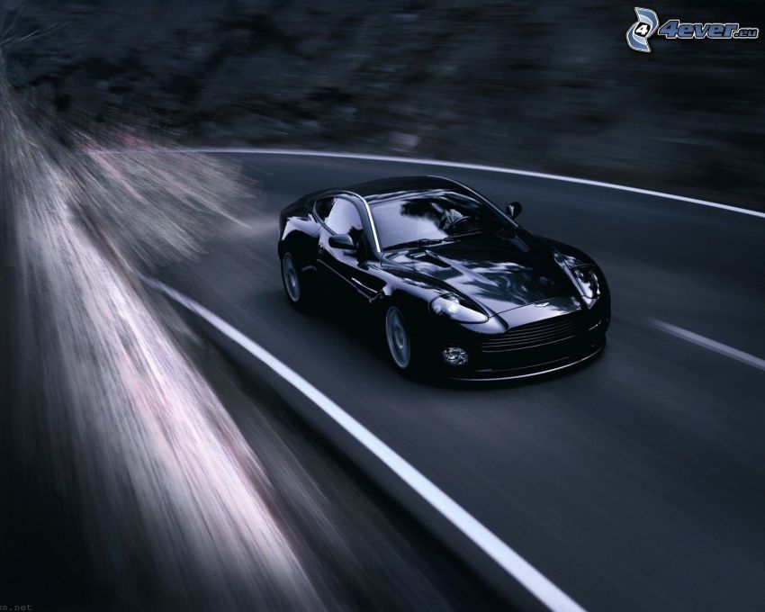 Aston Martin Vanquish, la vitesse
