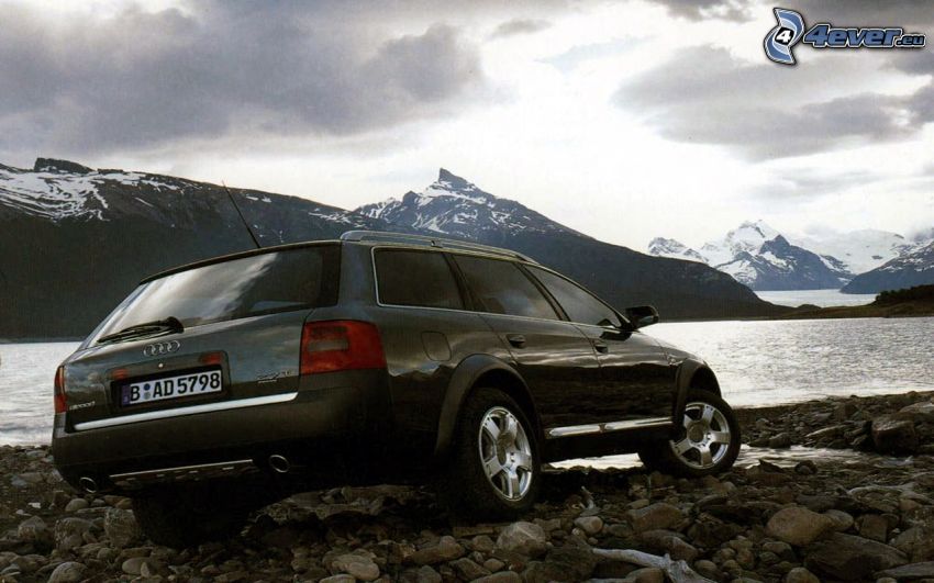 Audi A6, montagne