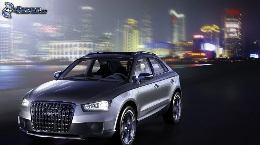 Audi Q3, la vitesse