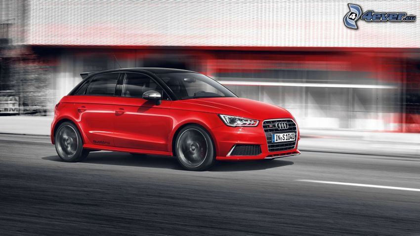 Audi S1, la vitesse
