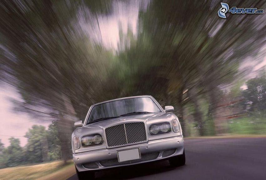 Bentley, la vitesse