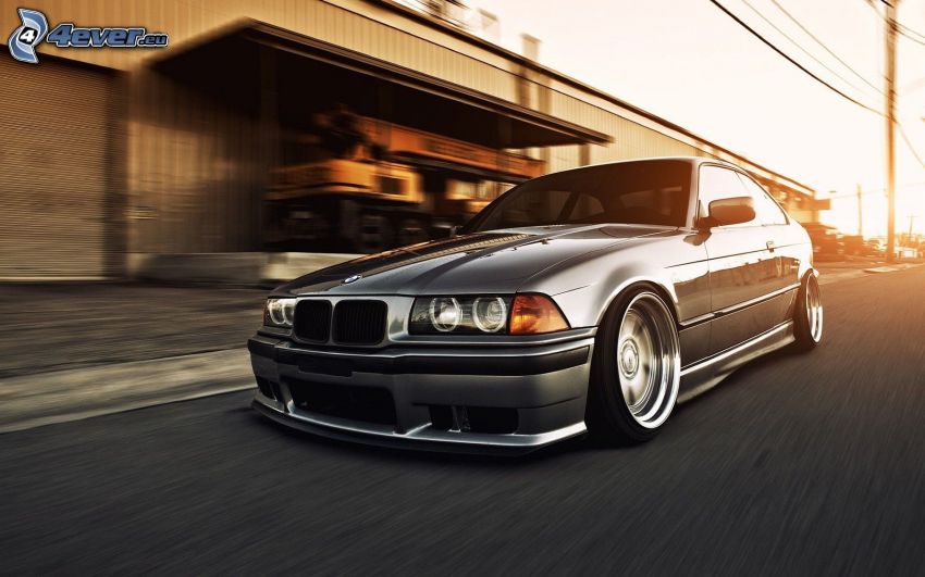 BMW E36, la vitesse
