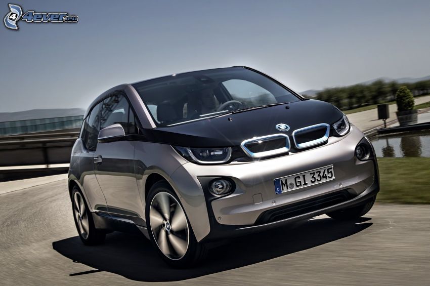 BMW i3, route