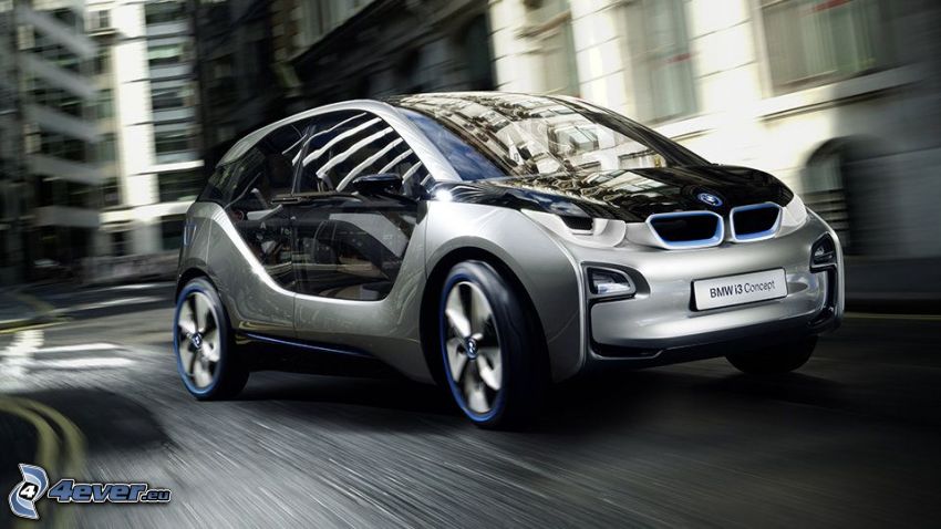 BMW i3 Concept, la vitesse
