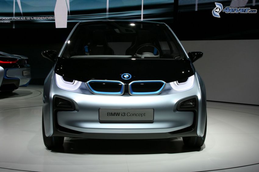 BMW i3 Concept, salon de l'automobile, exposition