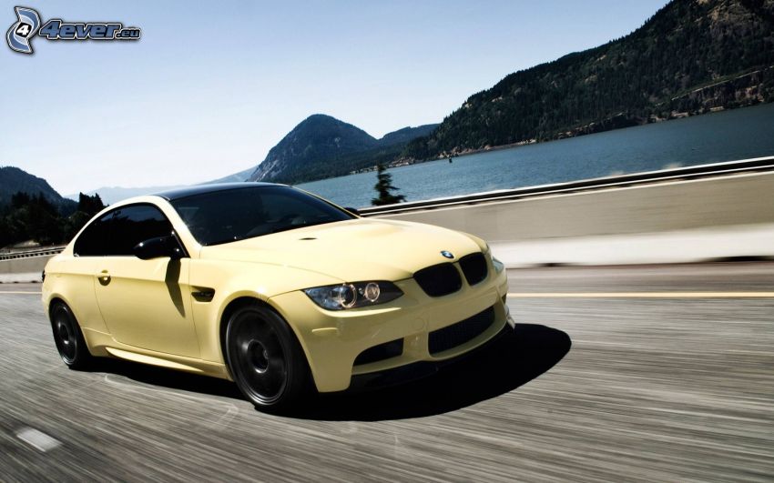 BMW M3, la vitesse