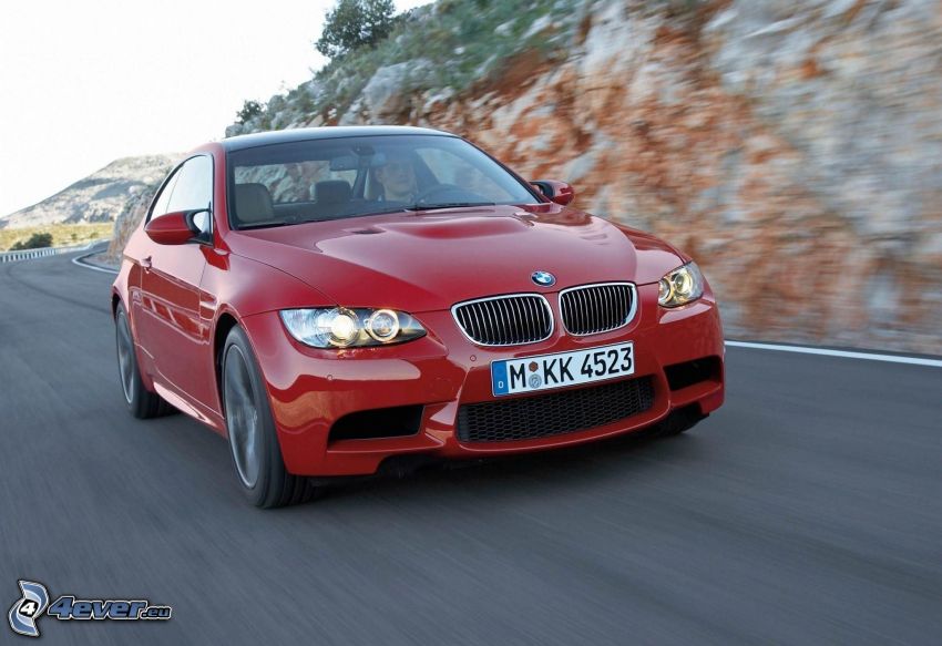 BMW M3, la vitesse