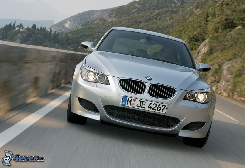 BMW M5, la vitesse