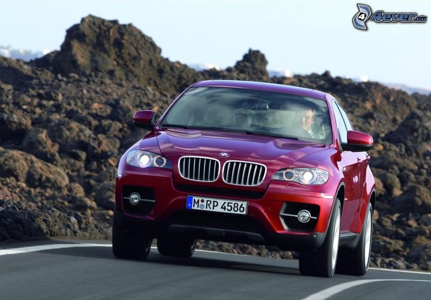 BMW X6, route
