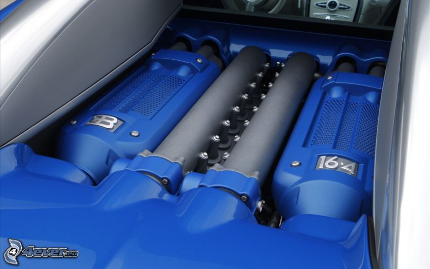 Bugatti Veyron, moteur