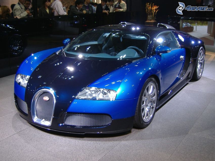 Bugatti Veyron, salon de l'automobile