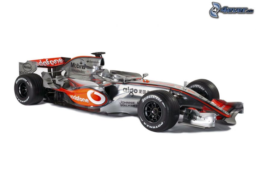F1 McLaren Mercedes, formule, monopost