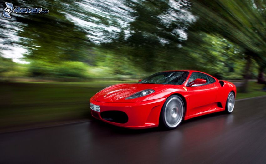 Ferrari, la vitesse