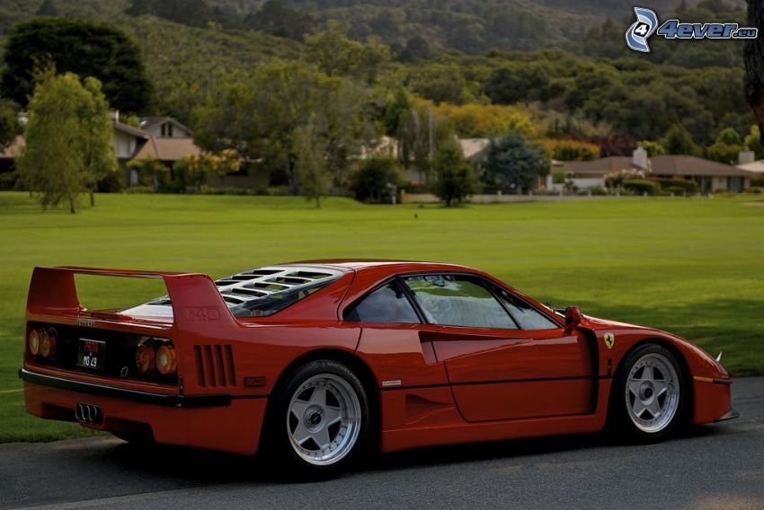 Ferrari F40, automobile de collection, voiture de sport