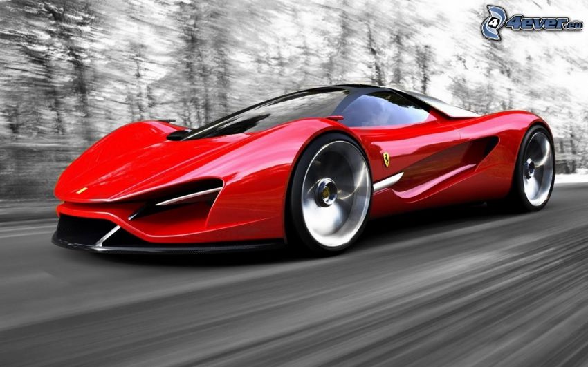 Ferrari Xezri, la vitesse, concept