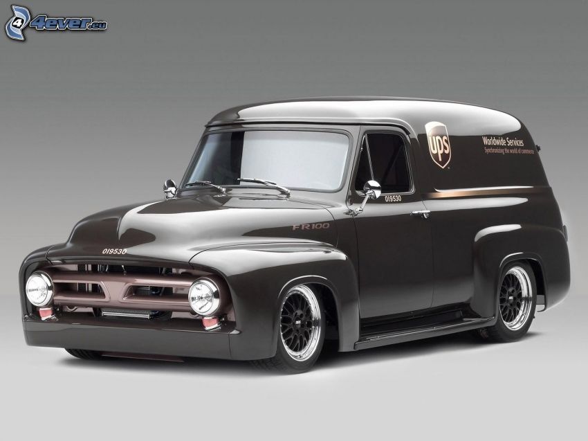 Ford FR-100, automobile de collection, lowrider