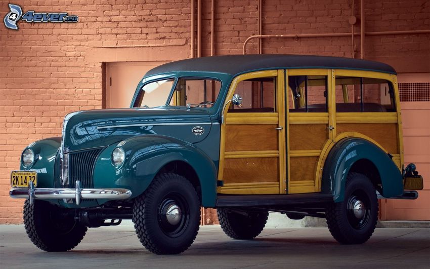 Ford Marmon-Herrington Wagon, 1940, automobile de collection